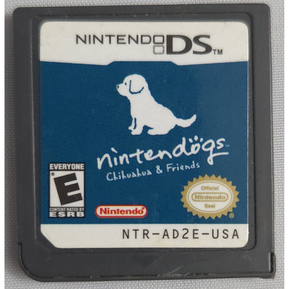 Nintendogs Chihuahua & Friends - Nintendo DS Game Cartridge - Tested & Working